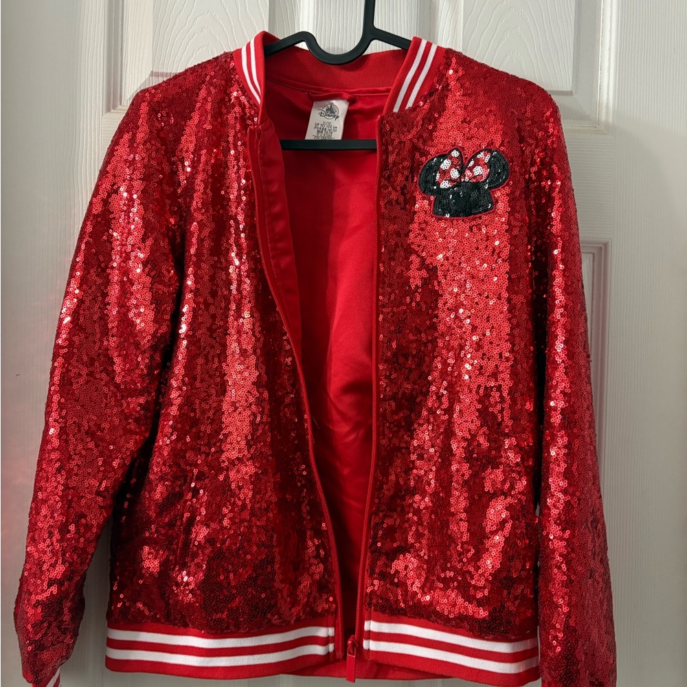 Disney Red Sequin Jacket